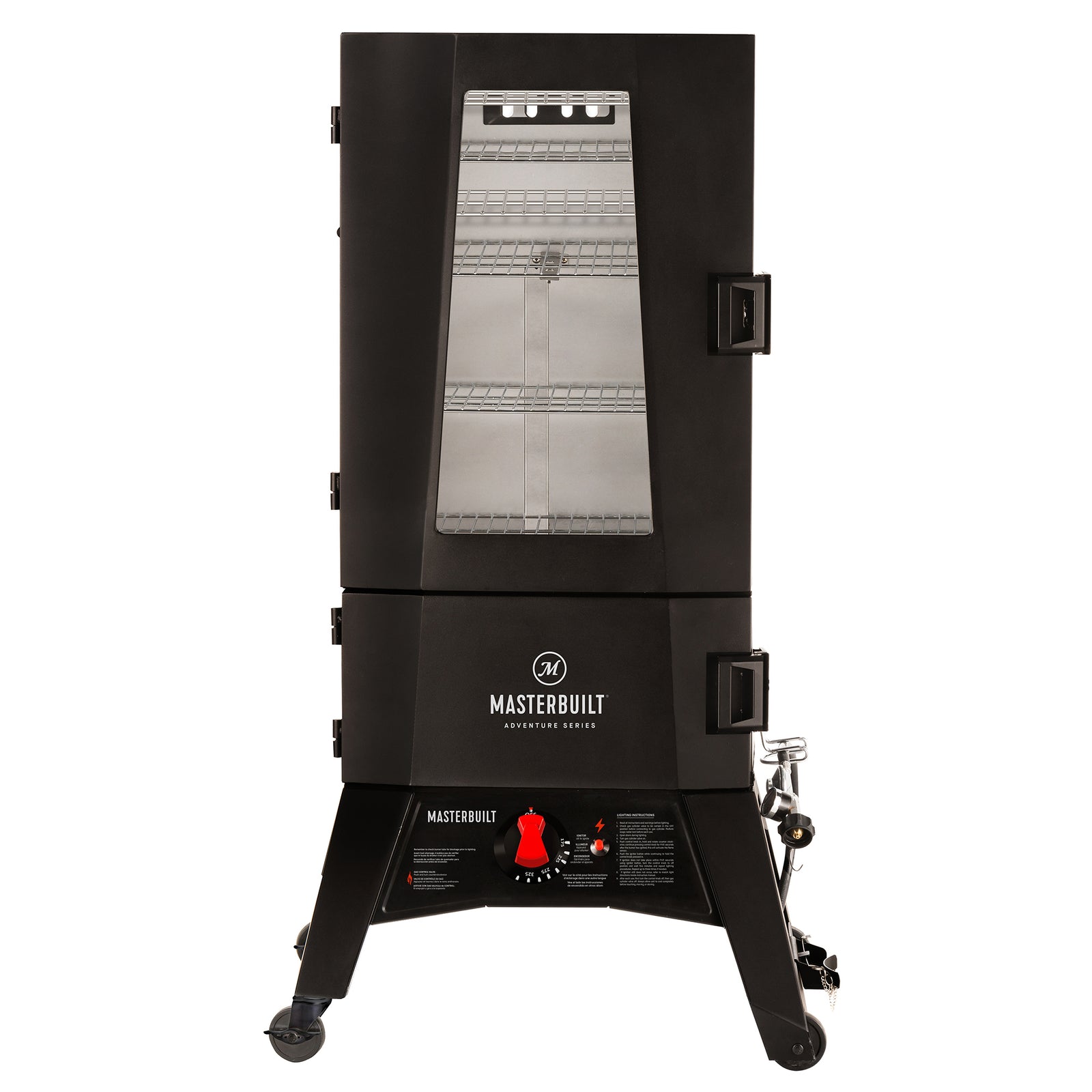 Masterbuilt Adventure Series MPS 340G ThermoTemp XL Propane Smoker, 50 Inch Tall - VMInnovations