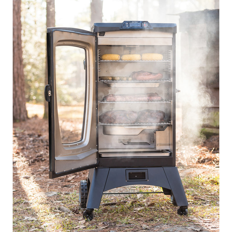 Masterbuilt Adventure Series Bluetooth Electric BBQ Smoker, 40" (For Parts)
