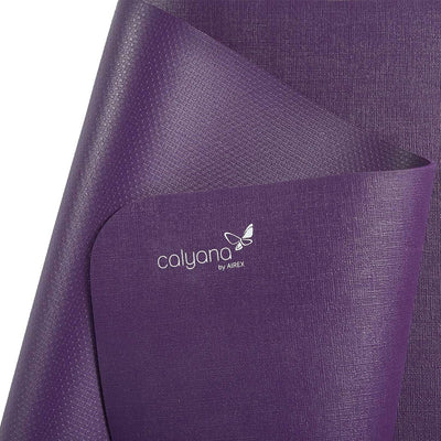 AIREX Calyana Prime Closed Cell Foam Fitness Mat for Yoga and Pilates, Purple