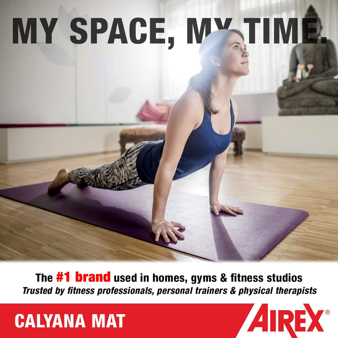 AIREX Calyana Prime Closed Cell Foam Mat for Yoga and Pilates, Lime (Used)