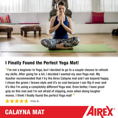 Airex Calyana Prime Closed Cell Foam Fitness Mat for Yoga and Pilates (Used)