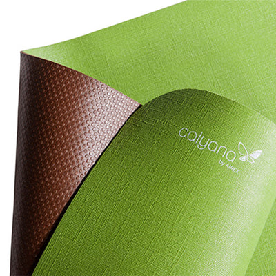 AIREX Calyana Prime Closed Cell Foam Fitness Mat for Yoga and Pilates, Lime - VMInnovations