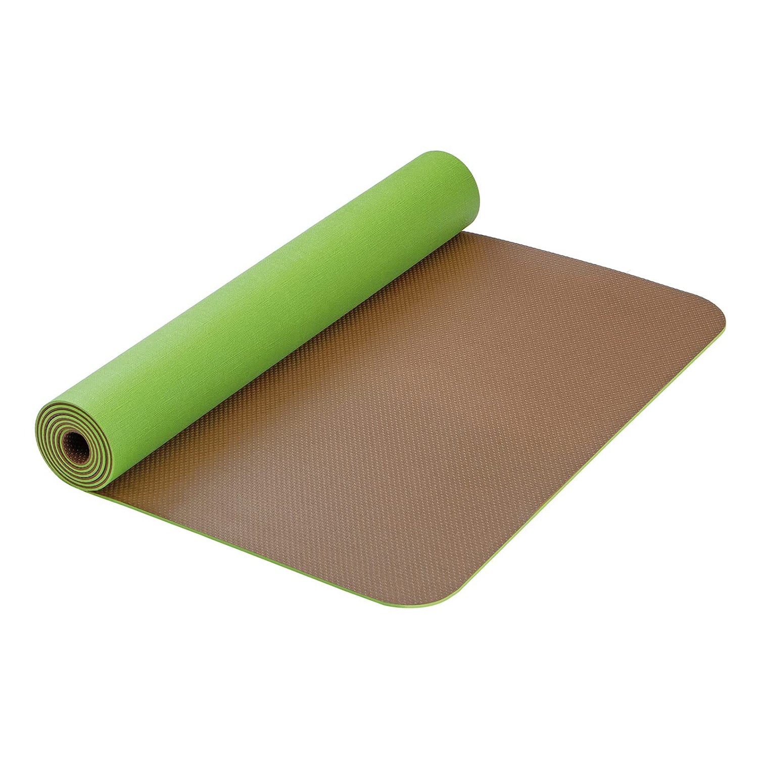 AIREX Calyana Prime Closed Cell Foam Fitness Mat for Yoga and Pilates, Lime - VMInnovations