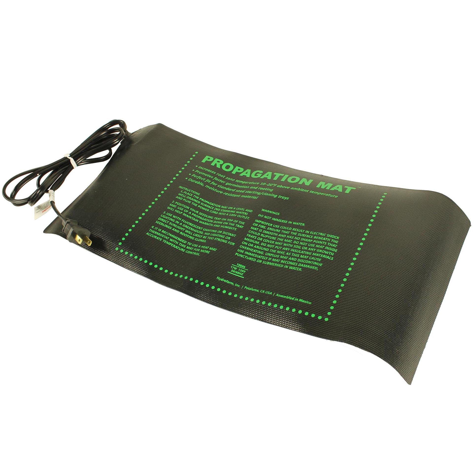 Hydroponic 8.87 x 19.5" 17W Seed Start Seedling Propagation Heat Mat (Used)
