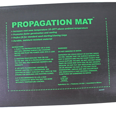 Hydroponic 19008 45W Seedling Propagation Heat Mat 20" x 20.75" (Open Box)