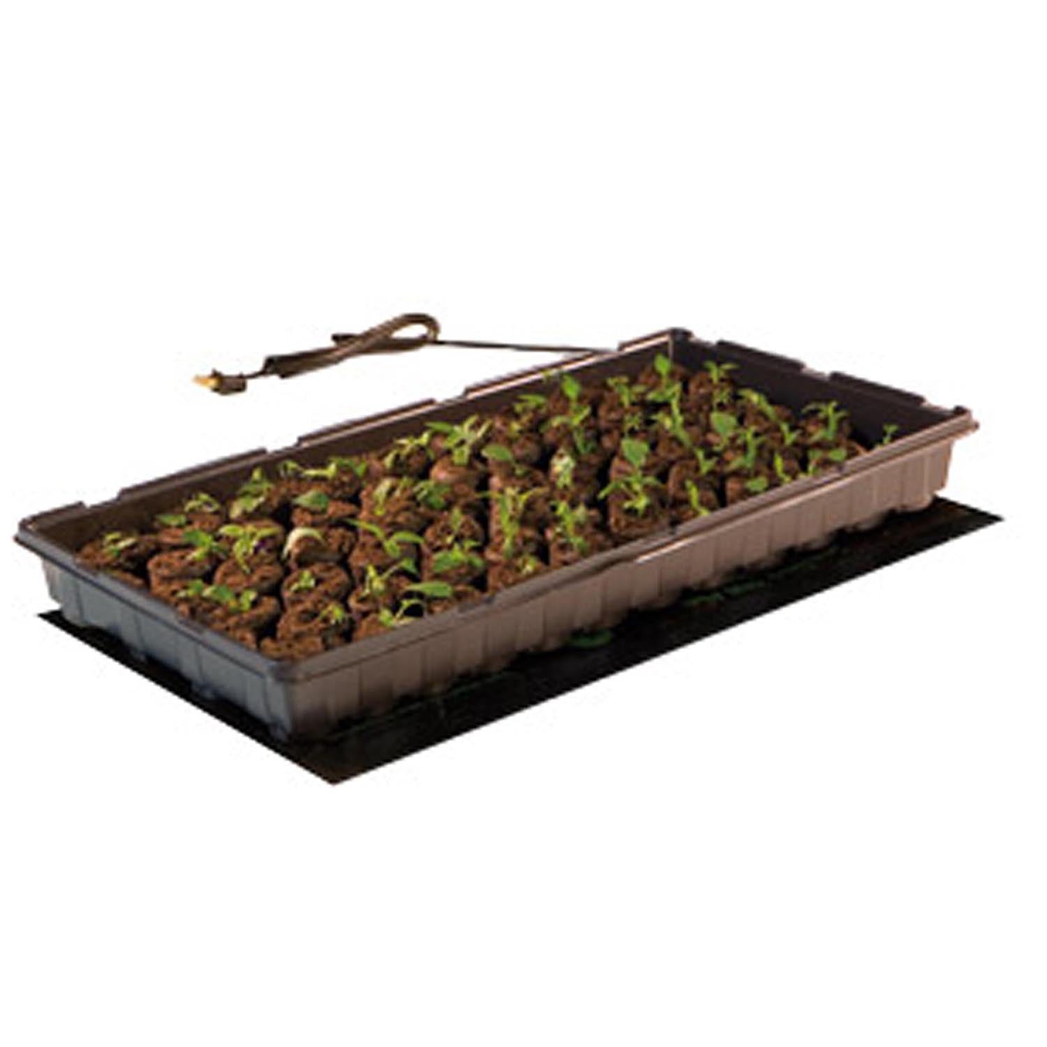 Hydroponic 8.87 x 19.5" 17W Seed Start Seedling Propagation Heat Mat (Used)