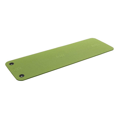 AIREX Fitline 180 Closed Cell Foam Fitness Mat w/ Grommets for Yoga & More, Lime - VMInnovations
