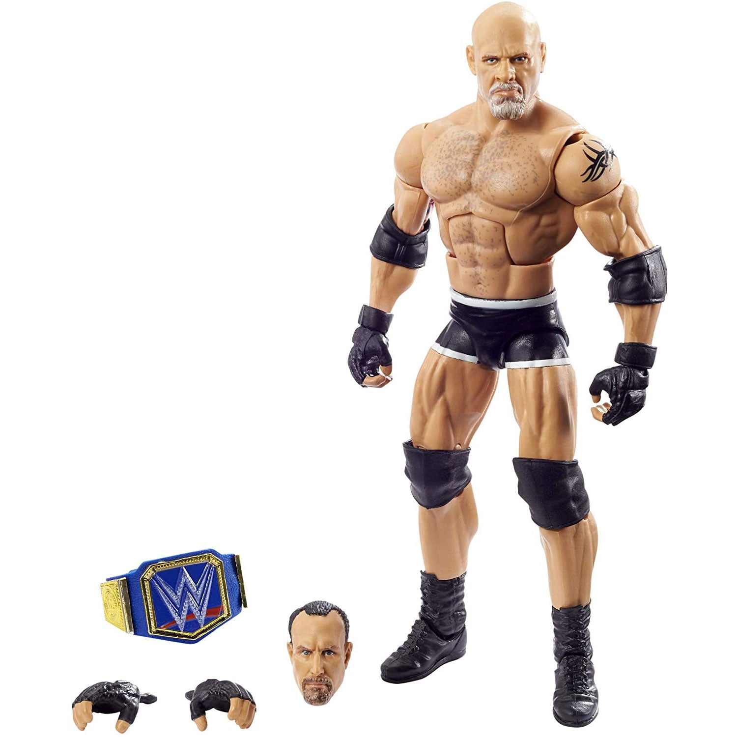 Mattel WWE Elite Collection Goldberg Wrestling Action Figure Toy w/ Accessories