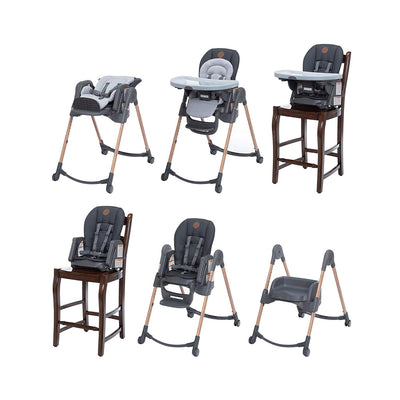 Maxi-Cosi Minla 6-in-1 Indoor Adjustable Children's High Chair, Essential Blue