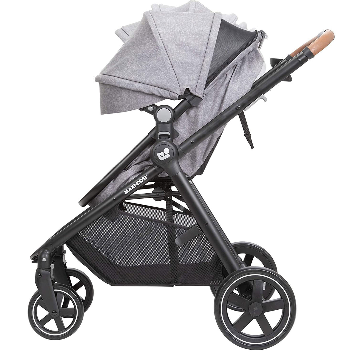 Maxi-Cosi Zelia 5 in 1 Max Travel System Stroller w/ Mico Max 30 Car Seat, Gray - VMInnovations