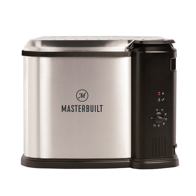 Masterbuilt Butterball XL 10 Liter Electric Deep Fryer Boiler Steamer Cooker
