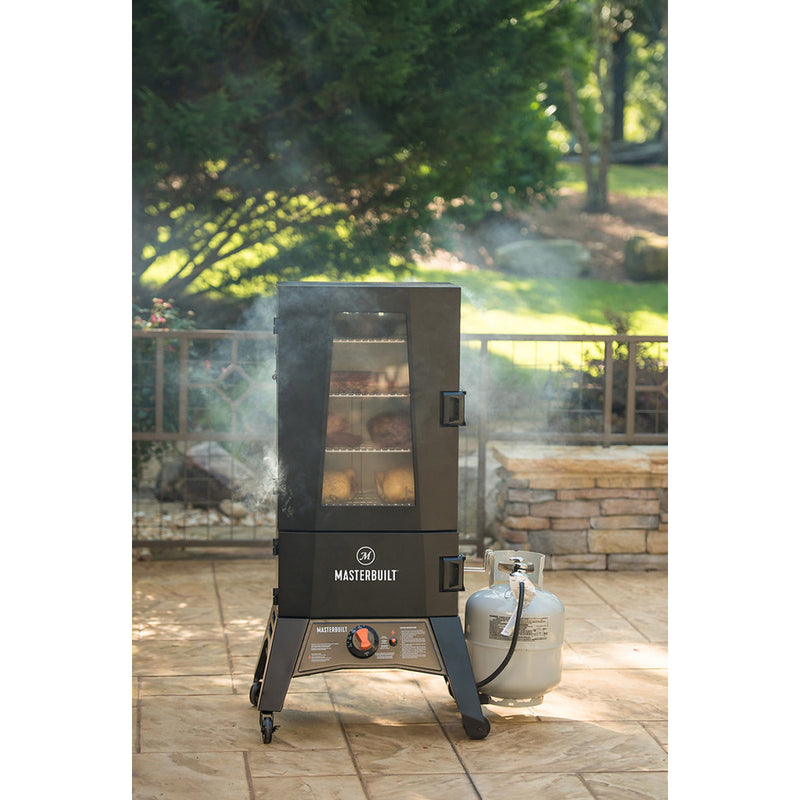 Masterbuilt Thermotech Vertical Propane Smoker, 30 Inch, MPS 330g (For Parts)