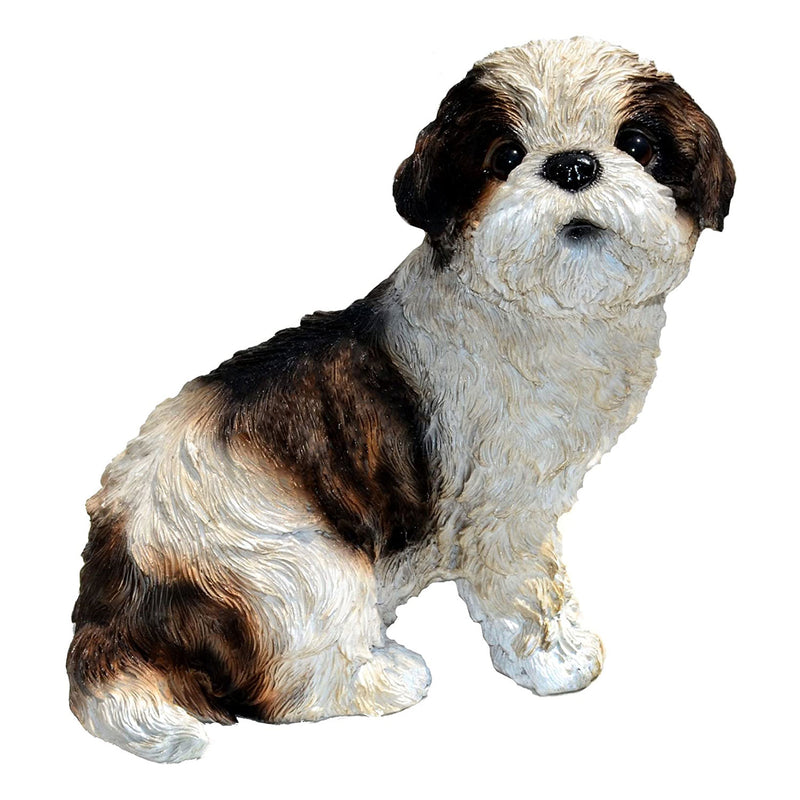 Michael Carr Designs Puppy Love Sue-Shih Tzu Dog Polyresin Lawn Garden Figurine