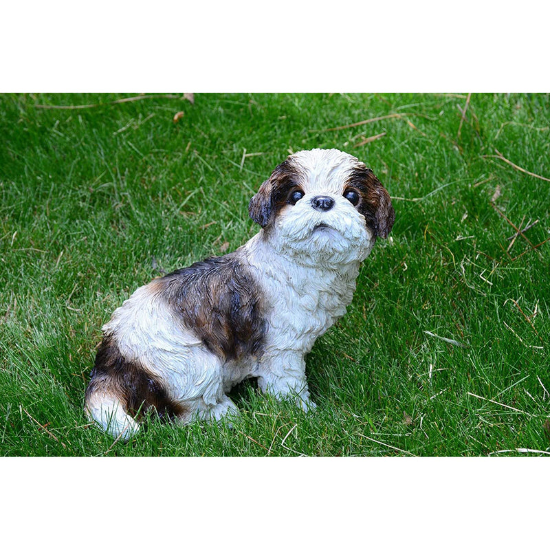 Michael Carr Designs Puppy Love Sue-Shih Tzu Dog Polyresin Lawn Garden Figurine