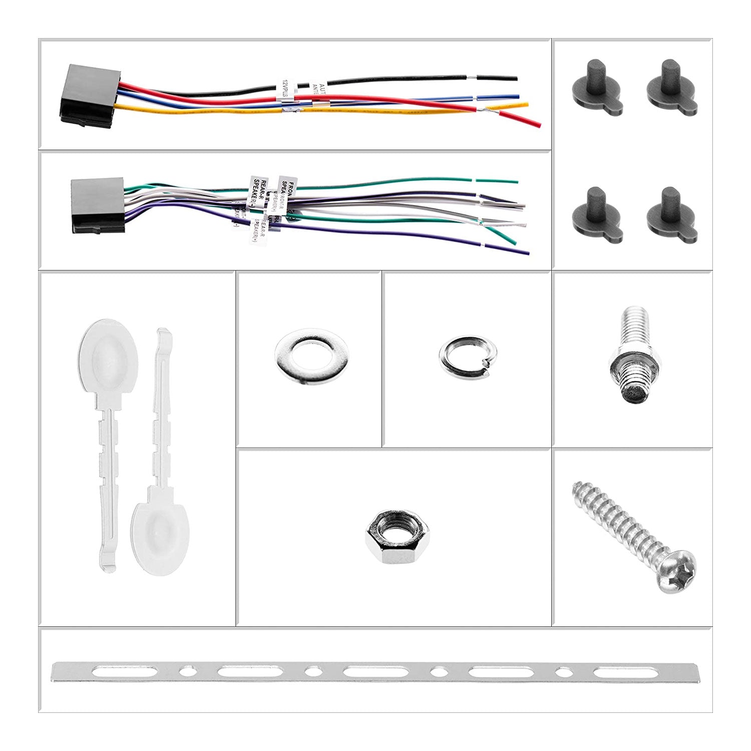 BOSS Audio Marine 180 Watt 4 Pack 6.5 Inch Speakers, AM/FM Receiver, and Antenna