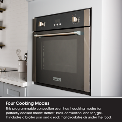 Magic Chef 2.2 Cubic Foot Built In Programmable Wall Convection Oven (For Parts) - VMInnovations