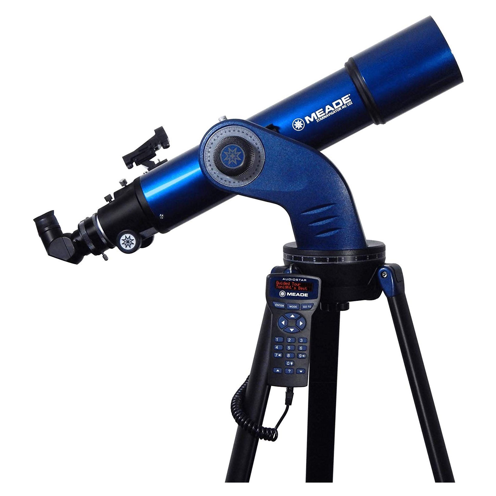 Meade Instruments StarNavigator NG102MM Achromatic Refractor Telescope, Blue