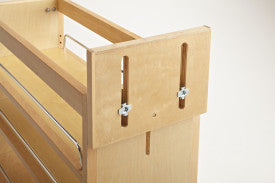 Rev-A-Shelf 7.25'' Pullout Kitchen Cabinet Organizer Soft-close, 448-BCSC-6C