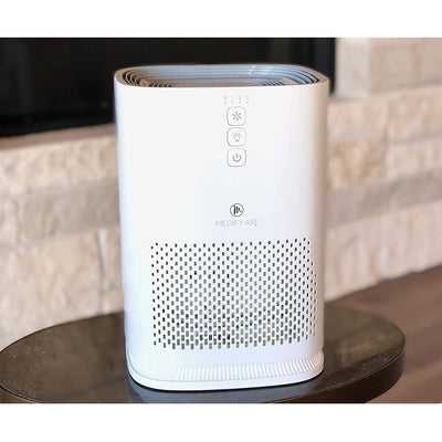 Medify Air MA-14 Compact Tabletop Home Air Purifier with 1 Replacement Filter