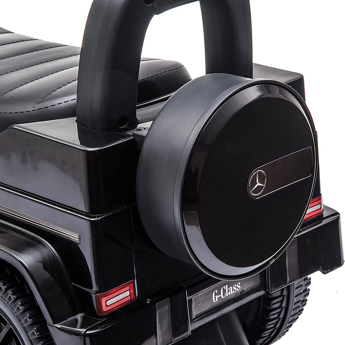 Best Ride On Cars Realistic Mercedes G-Wagon Push Car & Walker, Black (Open Box)