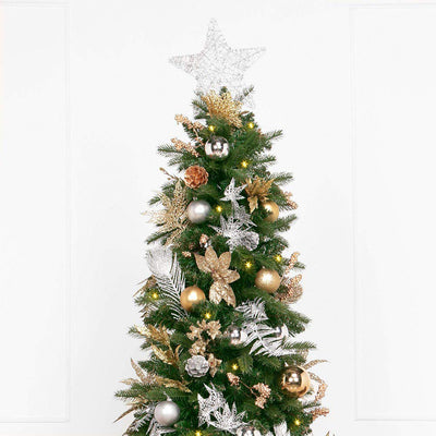 Easy Treezy 7.5-Foot Prelit Douglas Fir Artificial Christmas Tree (Open Box)