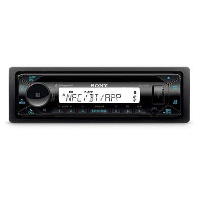 Sony MEXM72BT Single DIN Marine ATV CD Player Stereo Receiver w/Bluetooth (Used)