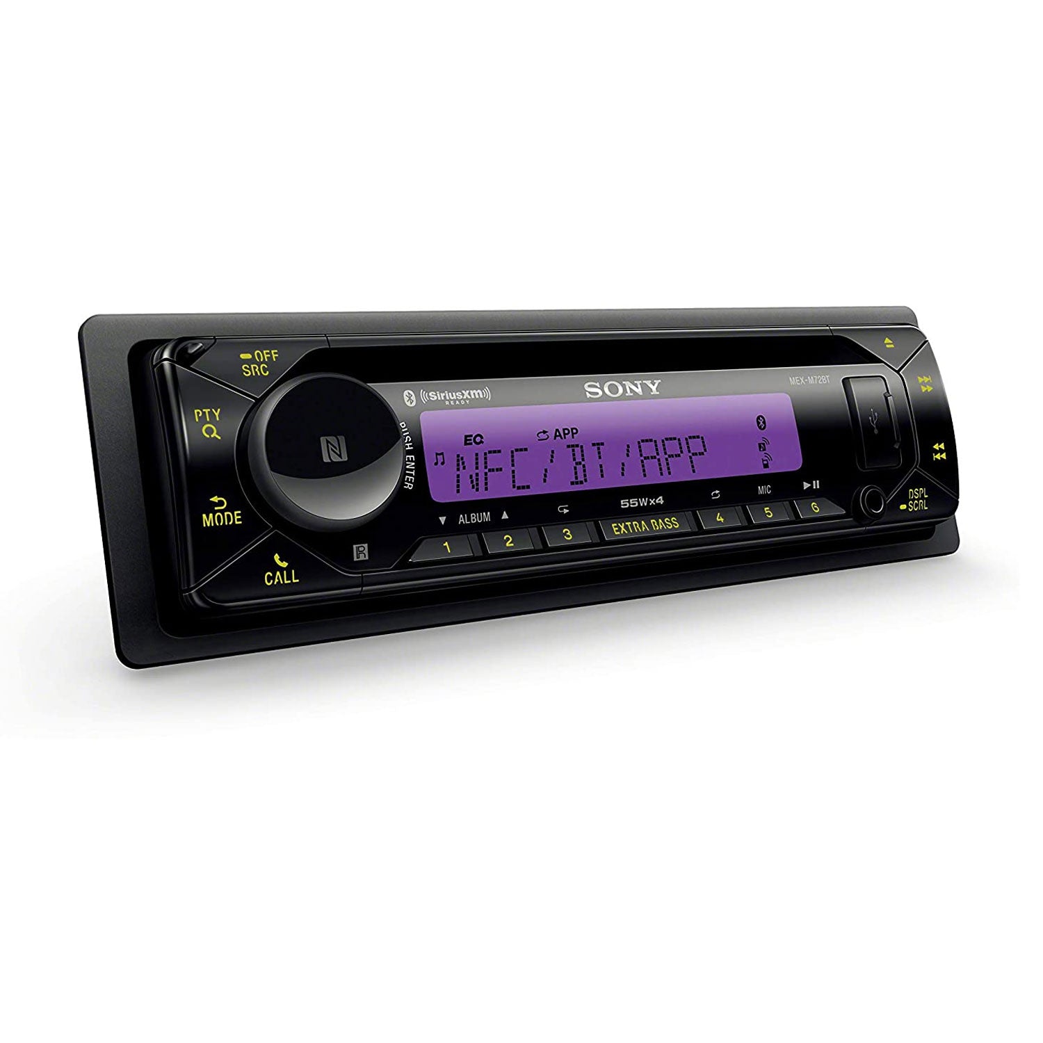 Sony MEXM72BT Single DIN Marine ATV CD Player Stereo Receiver w/Bluetooth (Used)