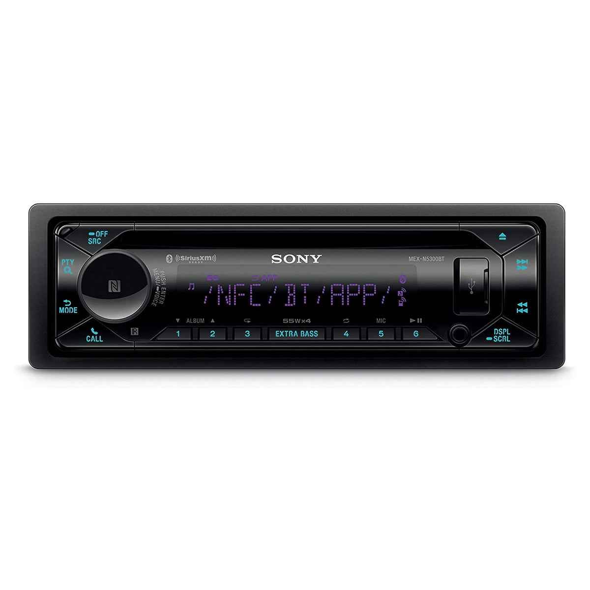 Sony Single DIN Car Audio CD Player Stereo Receiver with Bluetooth (For Parts)