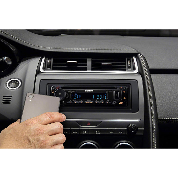 Sony MEXN5300BT Single DIN Car Audio CD Player Stereo Receiver with Bluetooth