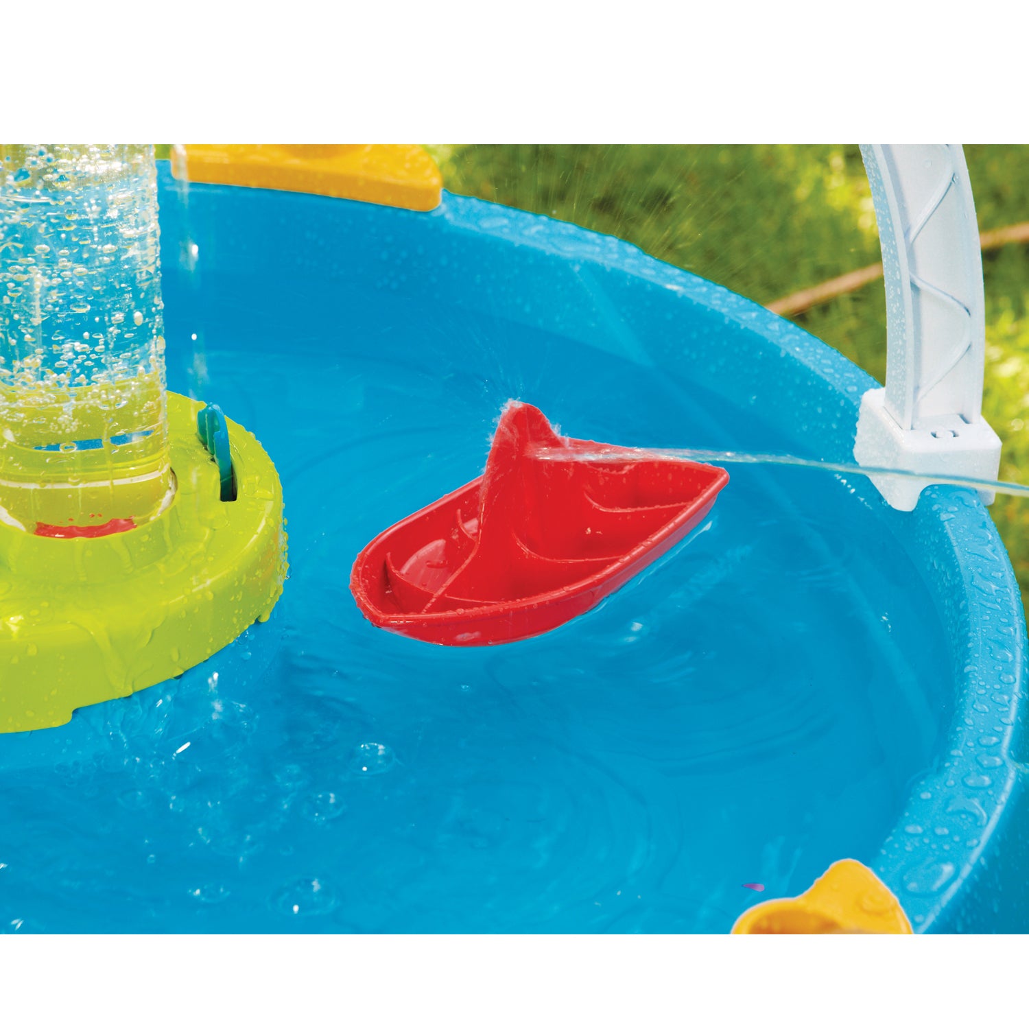Little Tikes Fun Zone Battle Splash Water Table Multiplayer Game, Blue