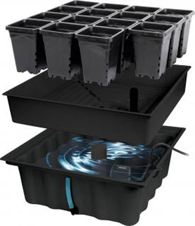 Hydrofarm MGSYSNM Mega Garden System Hydroponic Ebb & Flow Kit (Open Box)