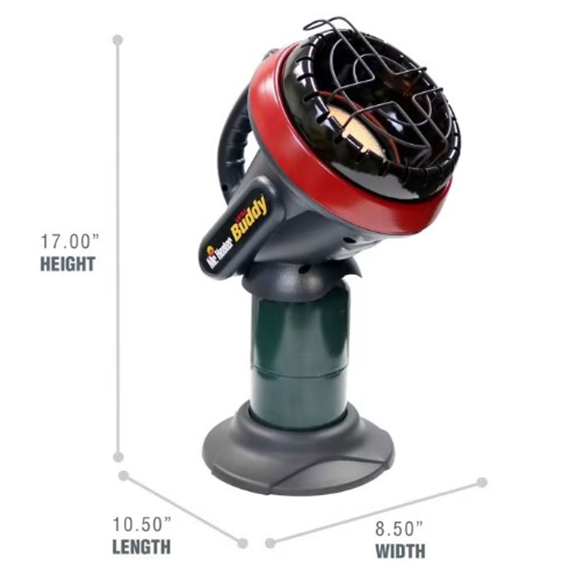 Mr. Heater MH-F215100 3800 BTU Portable Little Buddy Propane Emergency Heat