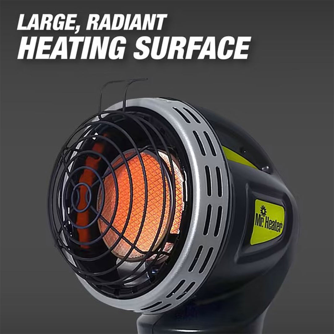 Mr. Heater MH4GC 4000 BTU Radiant Propane Portable Golf Cart Cup Holder Heater - VMInnovations