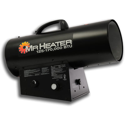 Mr. Heater 170,000 BTU Portable Quiet Forced Air Propane Space Heater (Open Box)