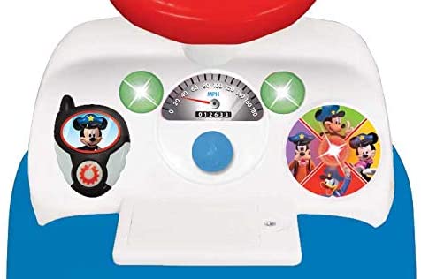 Kiddieland Disney Mickey Mouse My 1st Police Car Light n' Sound Ride-On (Used)