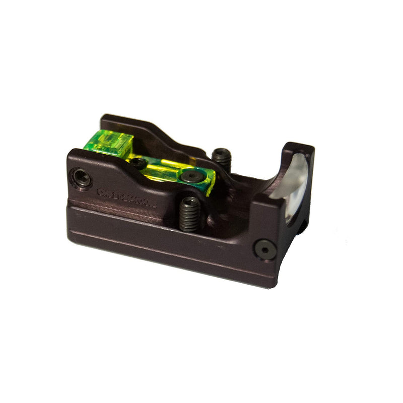 SeeAll Micro Tritium Open View Sight with Bright Delta Reticle for Rail Systems
