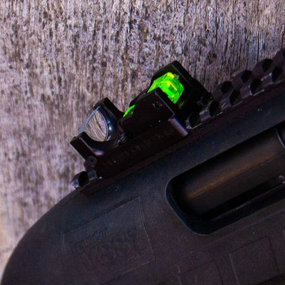 SeeAll Micro Open Target Sight with Bright Crosshair Reticle for Rail Systems