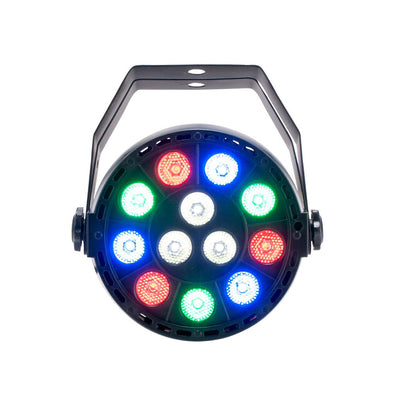 ADJ 1 Watt Hanging Light (8 Pack) & Lighting Controller & 10ft Cables (8 Pack)