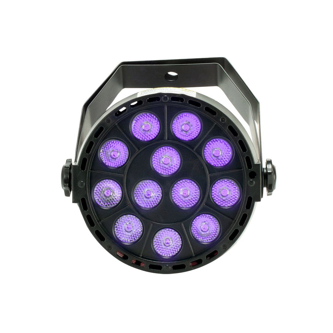 American DJ Eliminator Mini Par 1W UV LED Hanging Light Fixture (2 Pack)