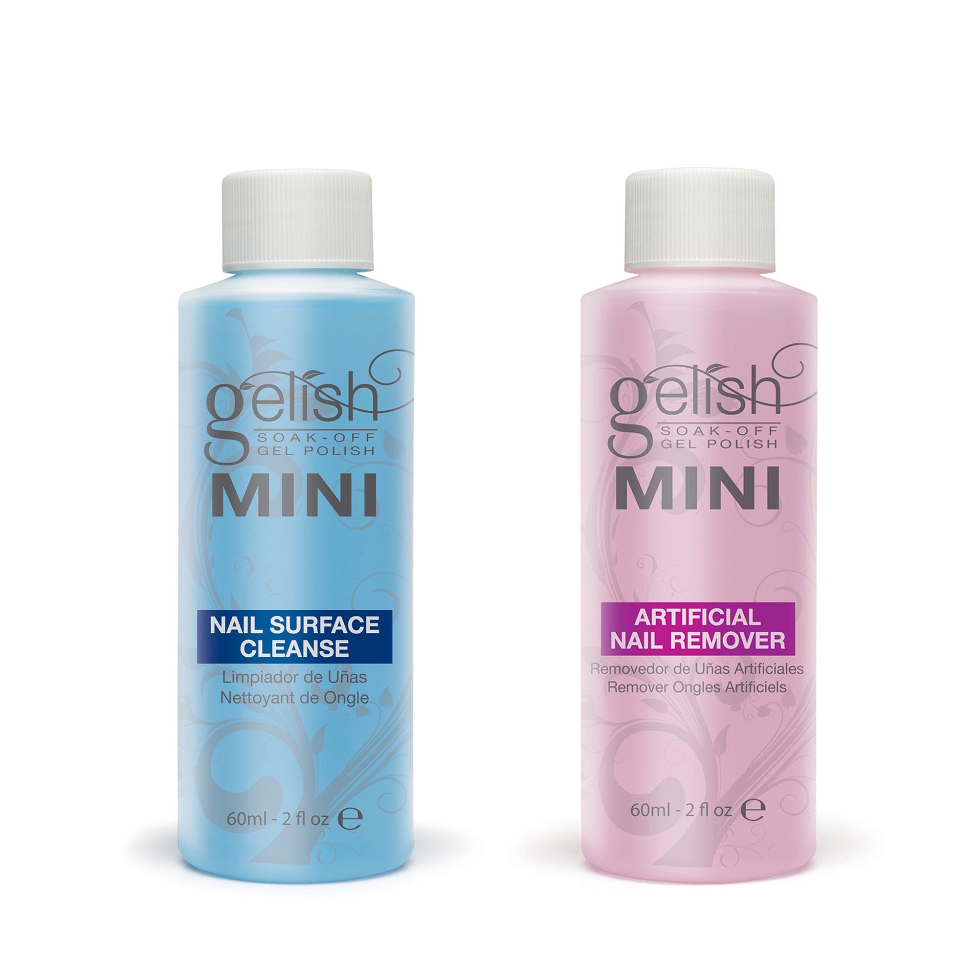 Gelish 18G Gel LED Light + Mini Basix Gel Nail Polish Kit + 5 Pack Gel Polish - VMInnovations