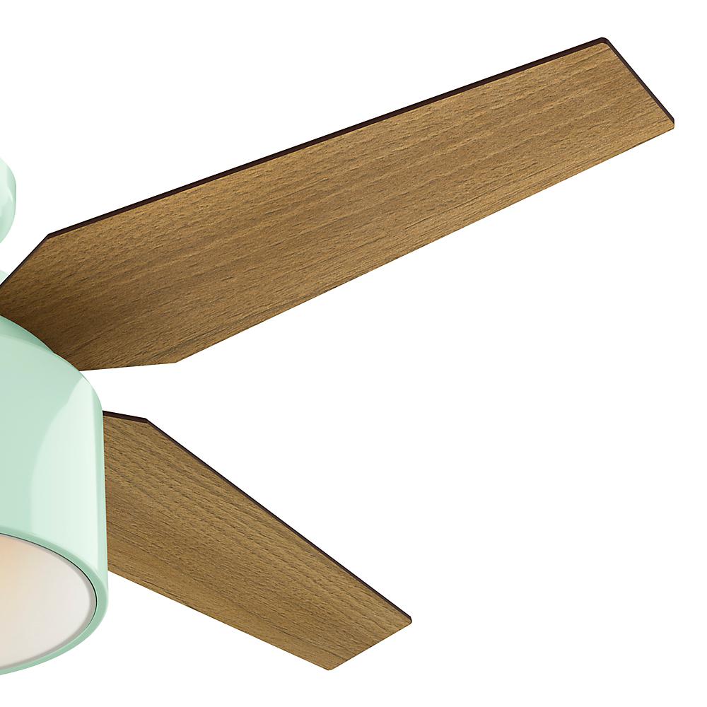 Hunter 52 Inch Cranbrook Low Profile Fresh White Ceiling Fan with Light & Remote