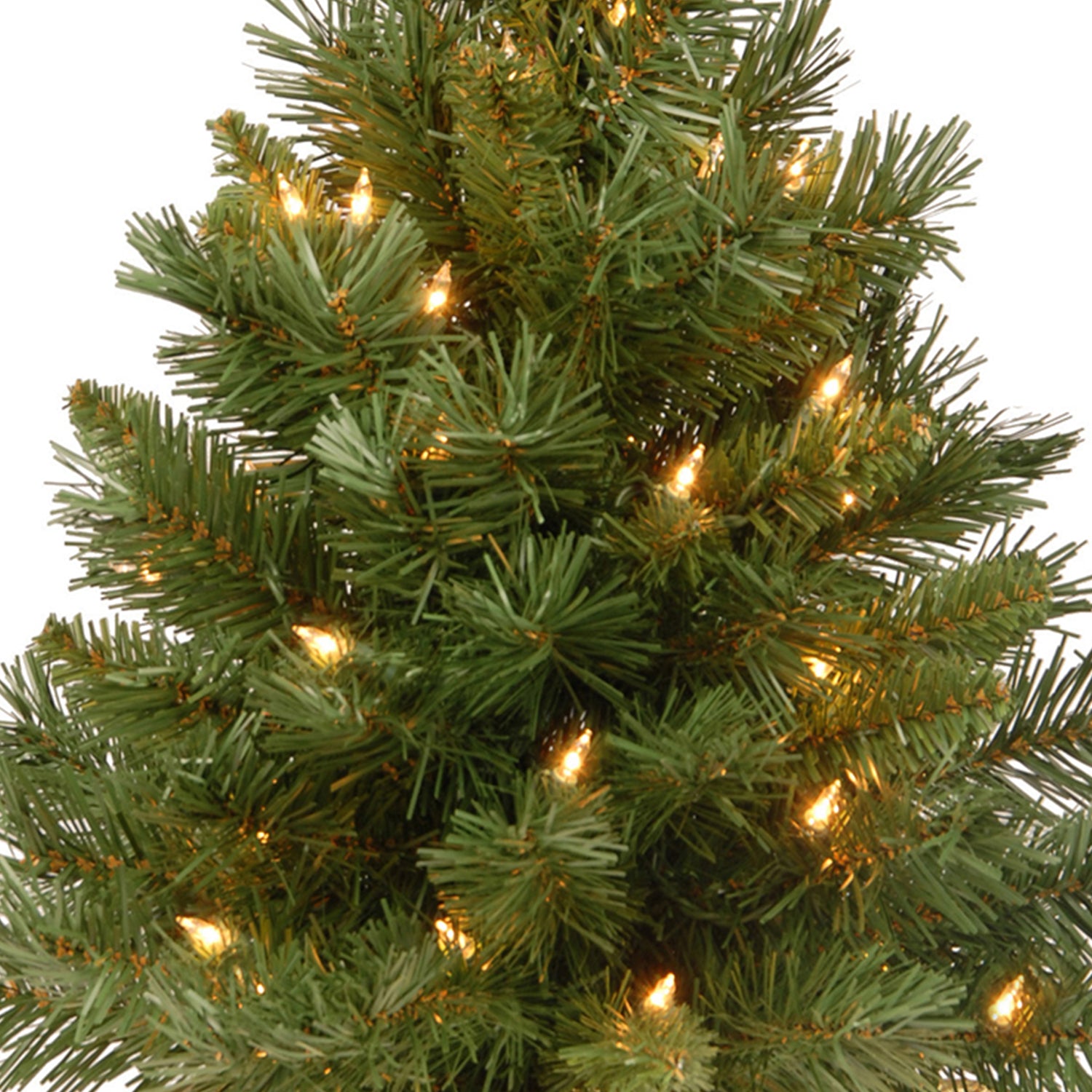 National Tree Company 2Ft Artificial Prelit Majestic Fir Tree w/ Base (Used) - VMInnovations