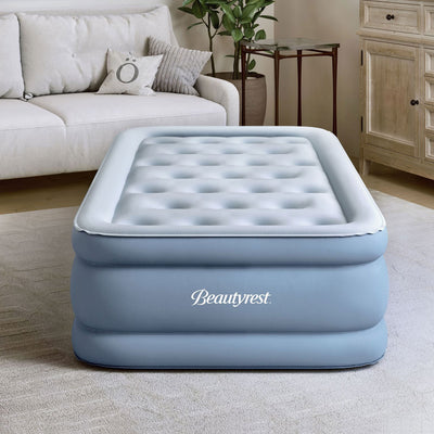 Simmons 15 Inch Posture Lux Size Express Bed Air Mattress & Pump, Twin (Used)