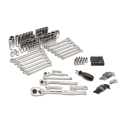 Master Mechanic 152pc Mechanics SAE & Metric Assorted Socket Tool Kit(For Parts)