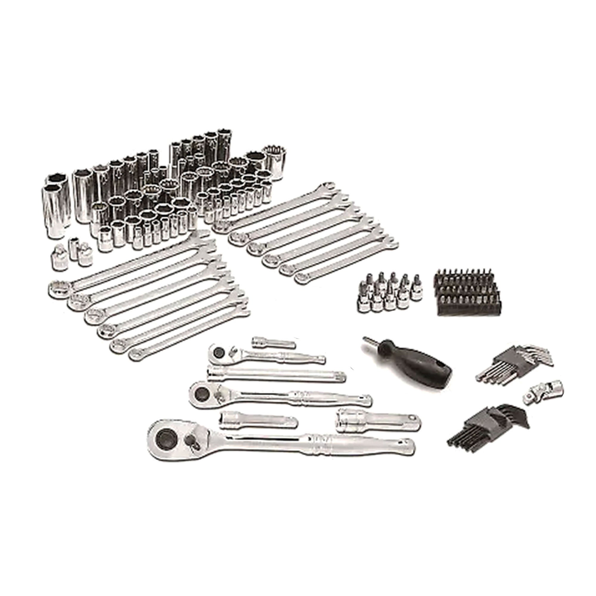 Master Mechanic 152pc Mechanics SAE & Metric Assorted Socket Tool Kit(For Parts) - VMInnovations