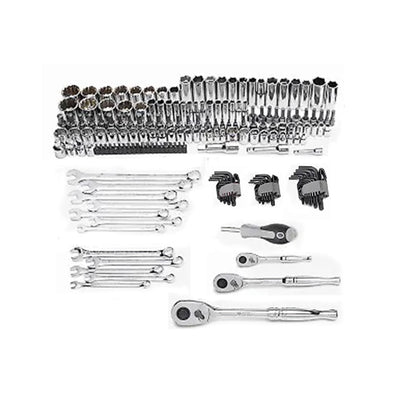 Master Mechanic 180 Piece Mechanics SAE and Metric Assorted Socket Tool Kit - VMInnovations
