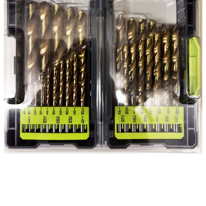 Master Mechanic 29 Piece Quick Change Titanium Coated Bit Set for Home Tools