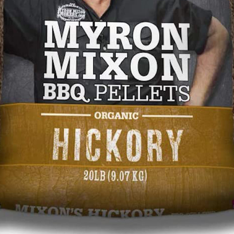 Myron Mixon Smokers Wood BBQ Pellets for Smoking & Grilling, Hickory (2 Pack)
