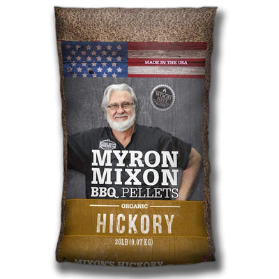 Myron Mixon Smokers Wood BBQ Pellets for Smoking & Grilling, Hickory (6 Pack)