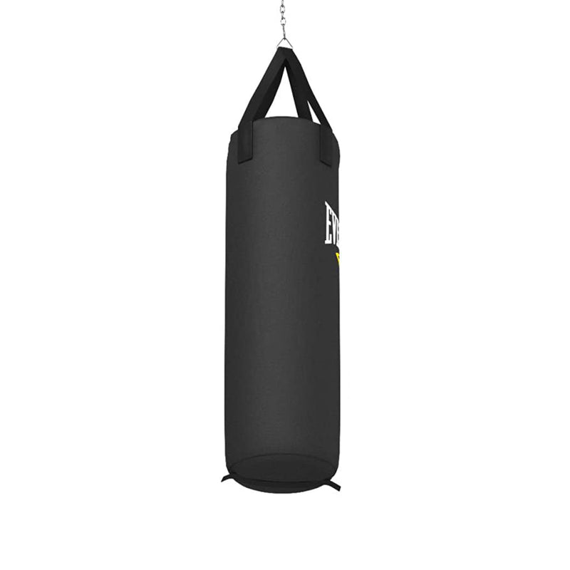 Everlast MMA 70 Pound Polycanvas Gym Boxing Punching Training Heavy Bag, Black